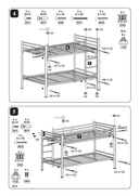 Metall-Etagenbett DIN EN 747