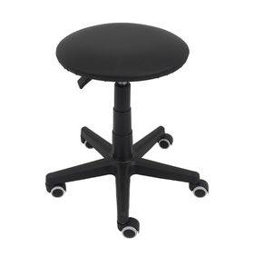 Hocker auf Rädern